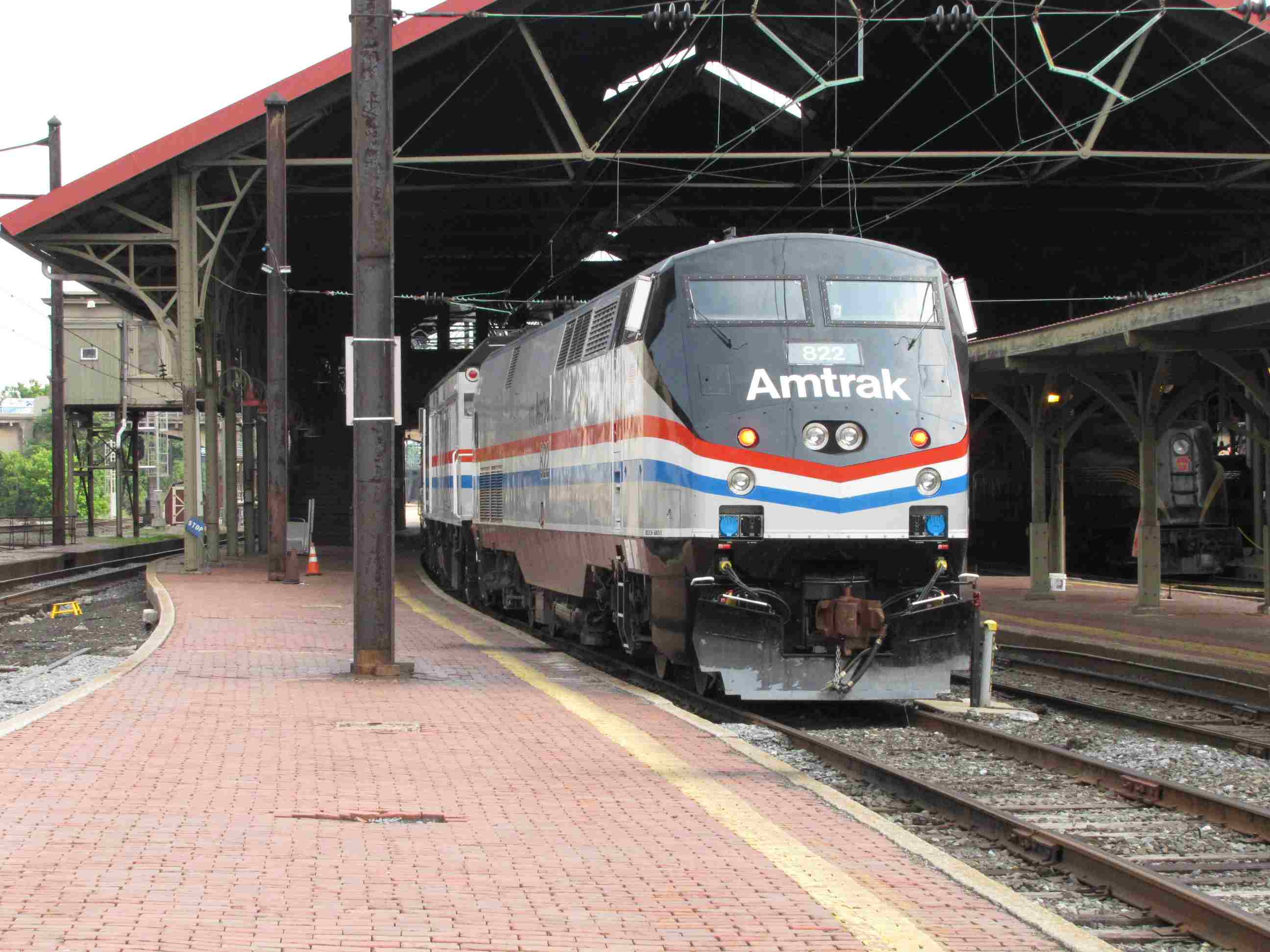 Amtrak's 40th Anniversary Train in Harrisburg PA