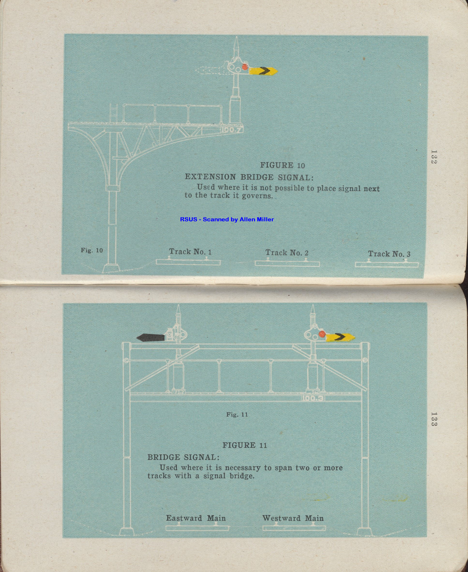 Northern Pacific RR Signal Aspects ~1925
