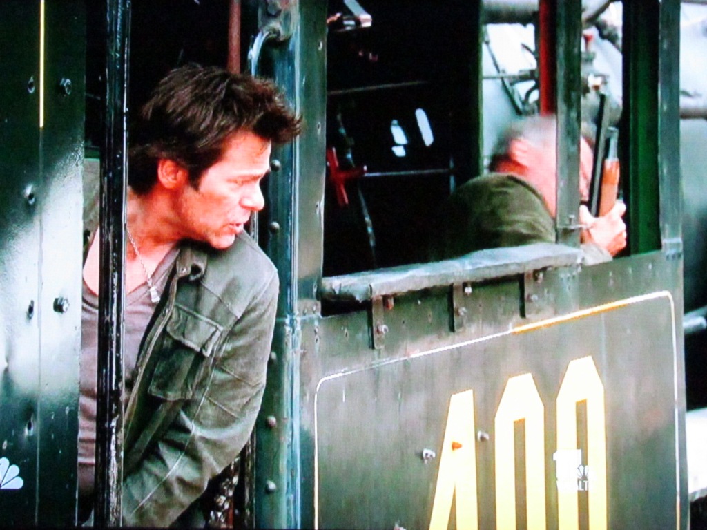 Trains in the movies and on TV